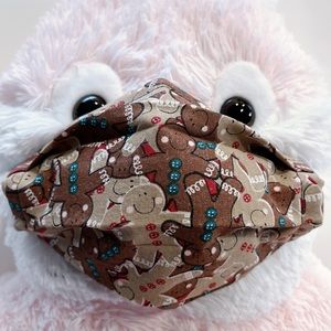 Face Mask Christmas Gingerbread Cookies